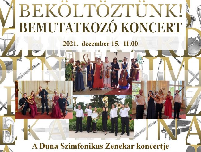A Duna Szimfonikus Zenekar bemutatkozó koncertje